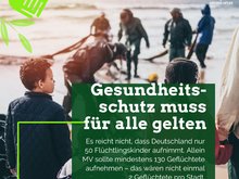 Bündnis 90/Die Grünen in Mecklenburg-Vorpommern kritisieren die Aufnahme von lediglich 50 unbegleiteten Kindern aus den Flüchtlingslagern der griechischen Inseln durch Deutschland.